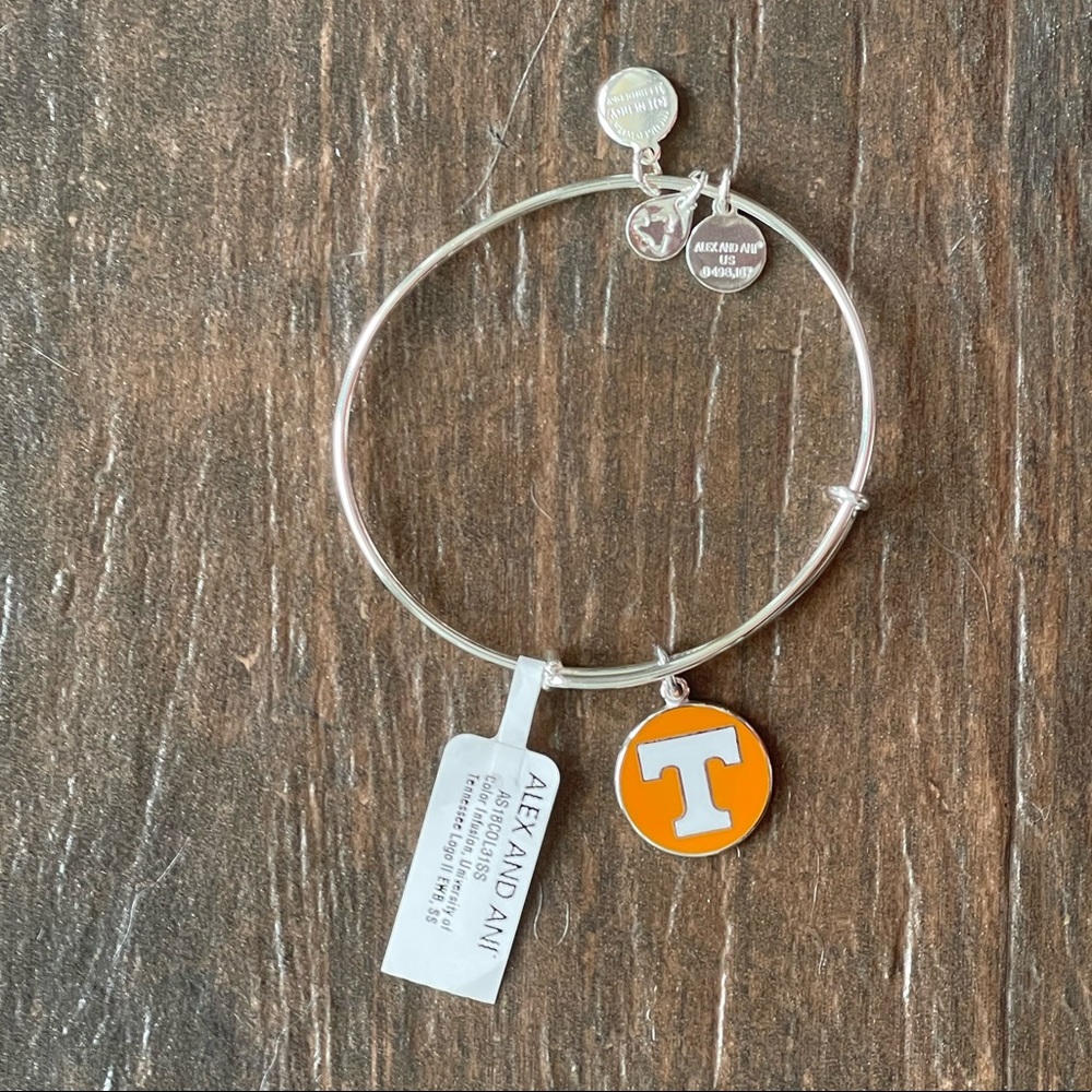 NEW University of Tennessee Alex and Ani bracelet